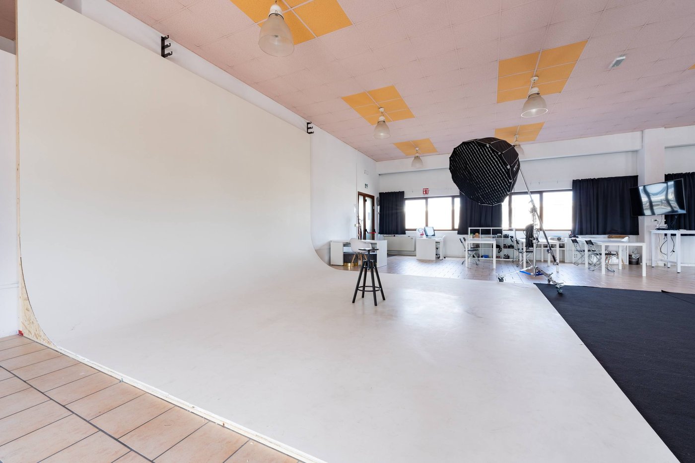 Angolo lounge dello studio